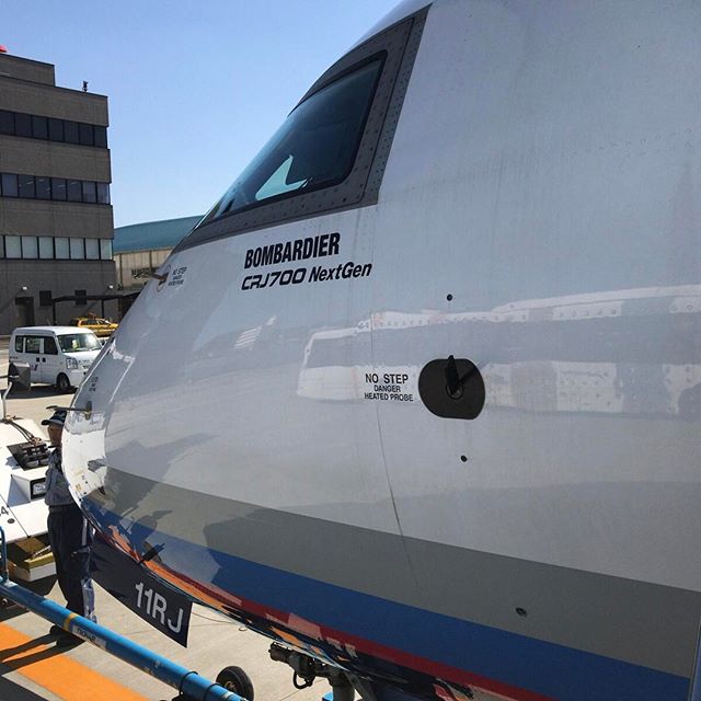 ボンバルデイア で大阪へ #bombardier #crj700