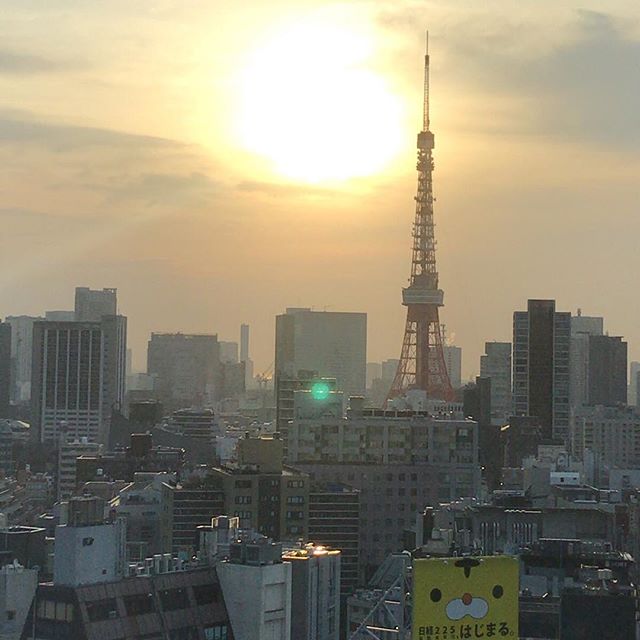 ホテルからの朝の眺めが良かったよ。